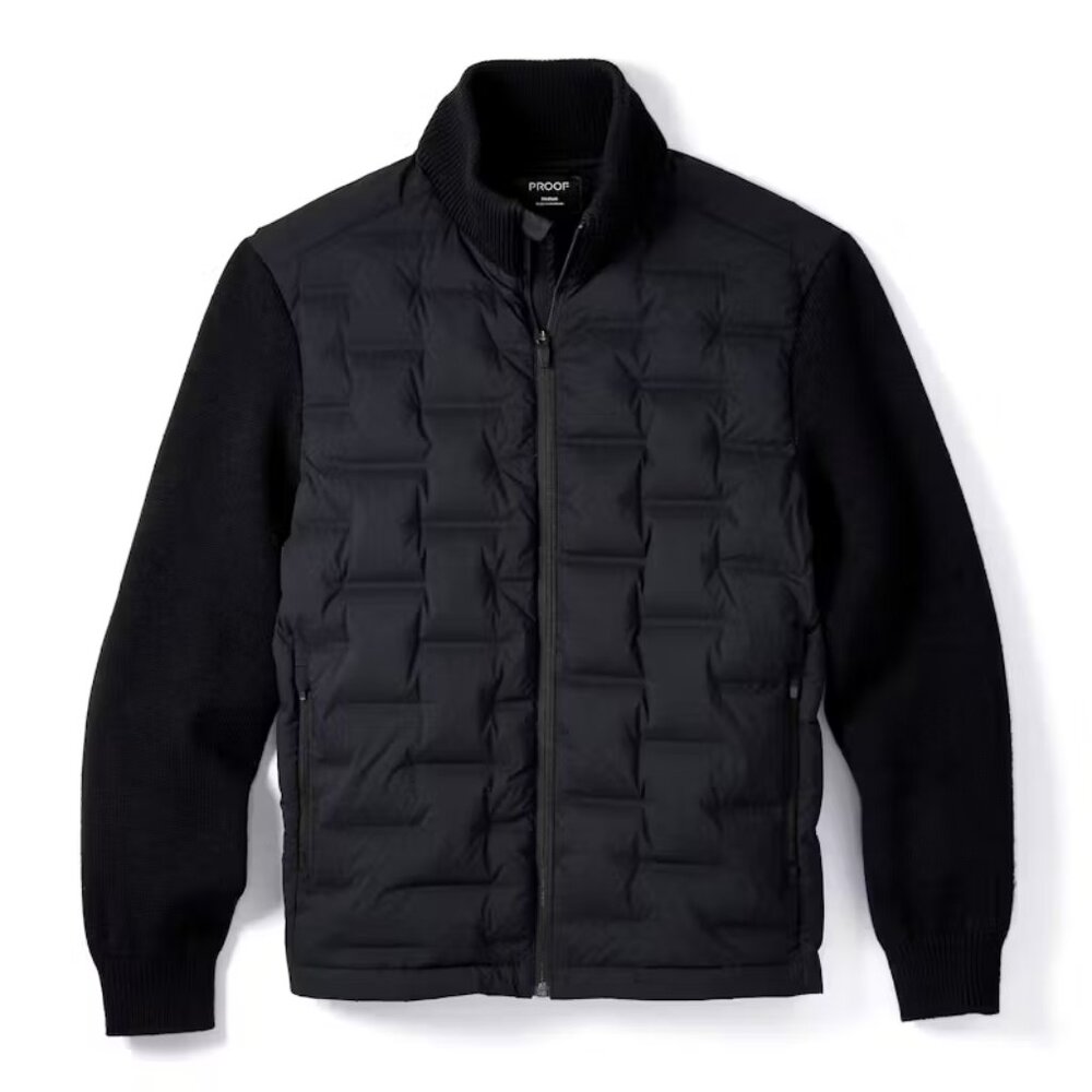 PROOF Hybrid Down Sweater Dark Navy Medium